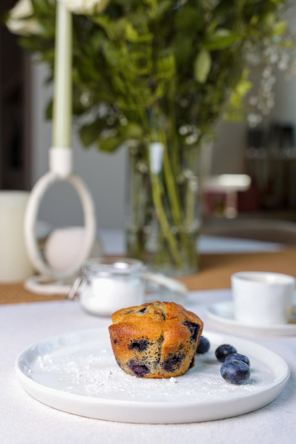 Muffin aux myrtilles